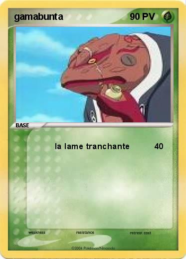 Pokemon gamabunta
