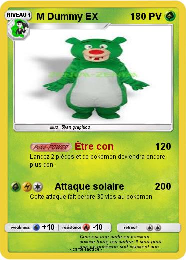 Pokemon M Dummy EX