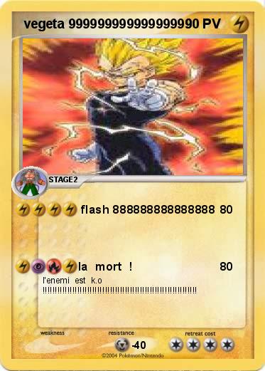 Pokemon  vegeta 99999999999999999