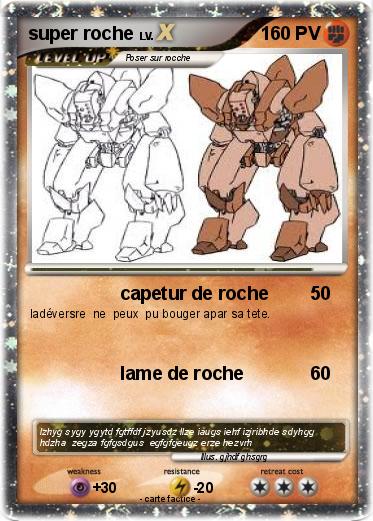 Pokemon super roche