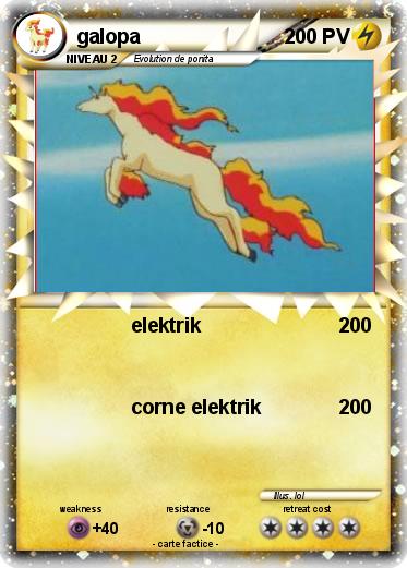 Pokemon galopa