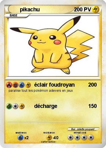 Pokemon pikachu