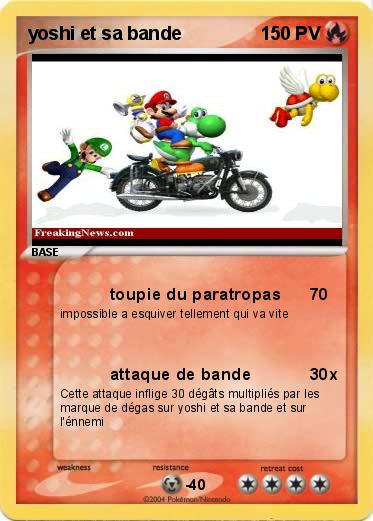 Pokemon yoshi et sa bande