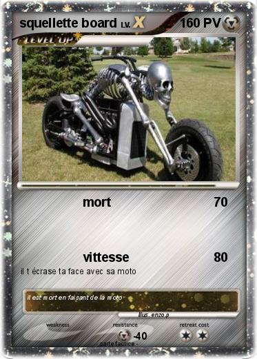 Pokemon squellette board