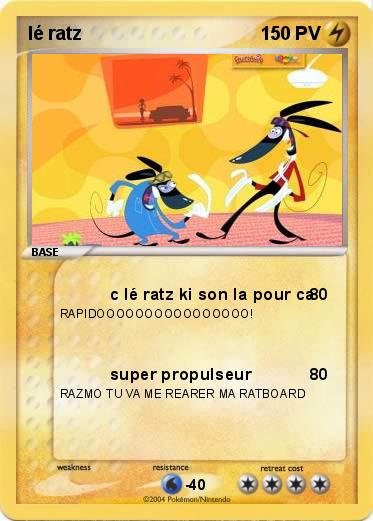 Pokemon lé ratz