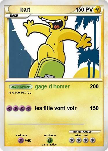 Pokemon bart