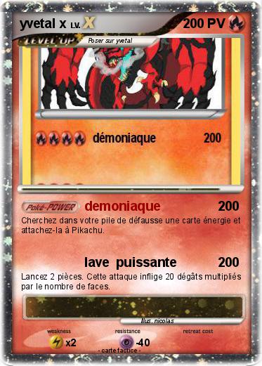 Pokemon yvetal x