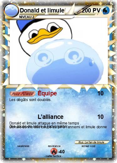 Pokemon Donald et limule