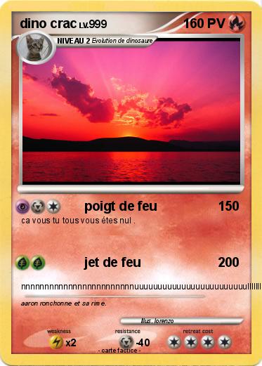 Pokemon dino crac