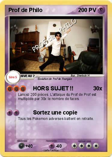 Pokemon Prof de Philo