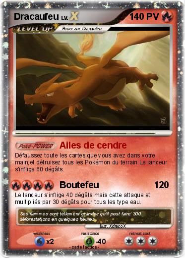 Pokemon Dracaufeu