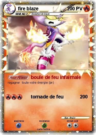 Pokemon fire blaze