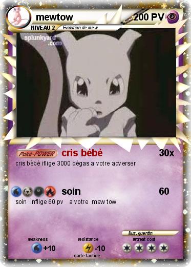 Pokemon mewtow