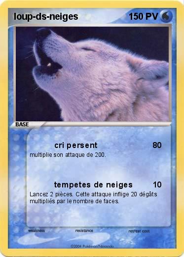 Pokemon loup-ds-neiges