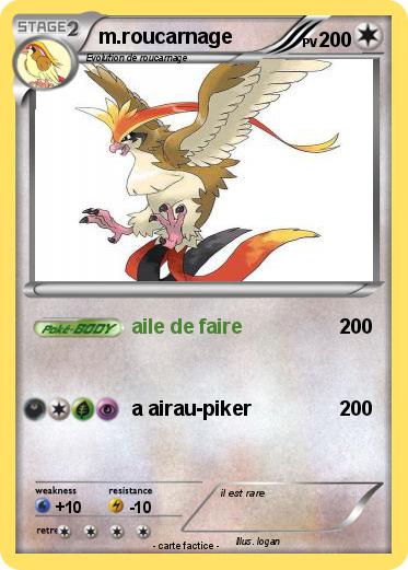 Pokemon m.roucarnage