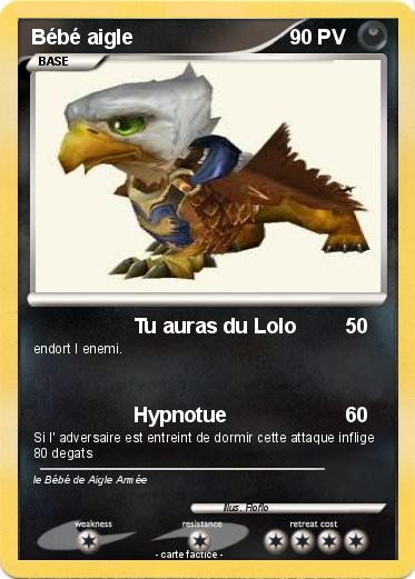 Pokemon Bébé aigle