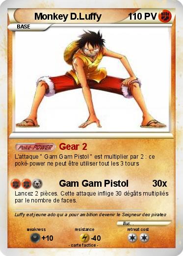 Pokemon Monkey D.Luffy