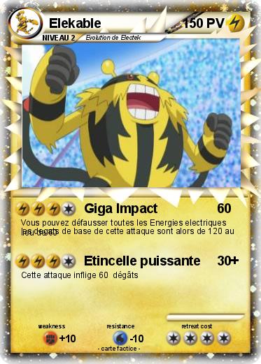 Pokemon Elekable