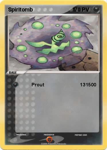 Pokemon Spiritomb                           1