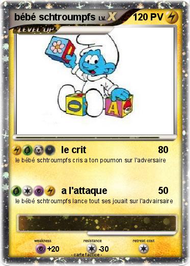 Pokemon bébé schtroumpfs