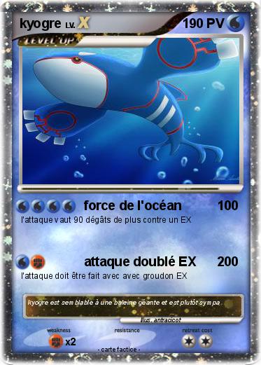 Pokemon kyogre