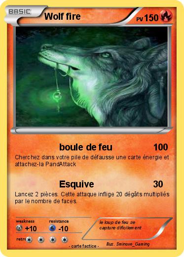 Pokemon Wolf fire
