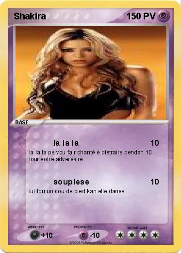 Pokemon Shakira