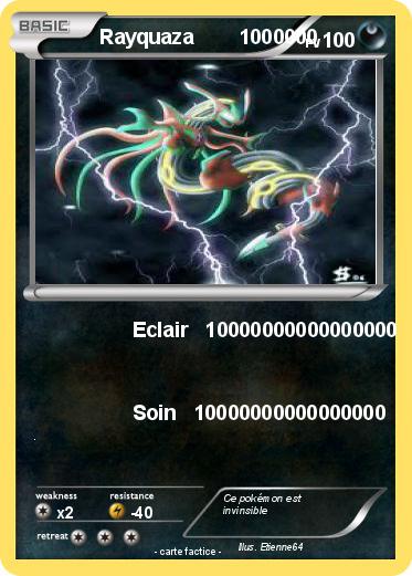 Pokemon Rayquaza        1000000
