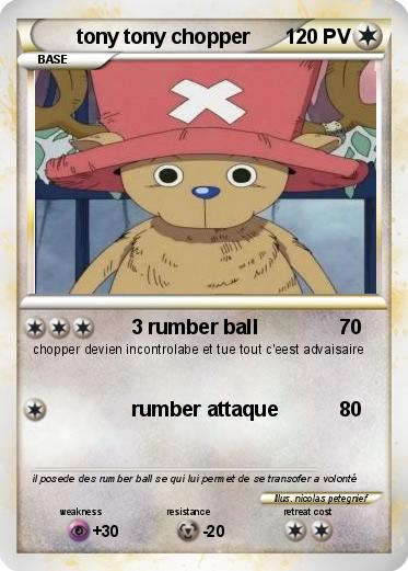 Pokemon tony tony chopper