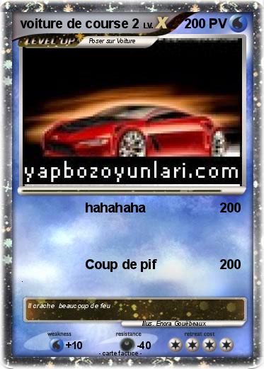 Pokemon voiture de course 2