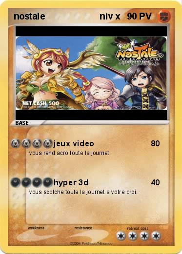 Pokemon nostale                      niv x