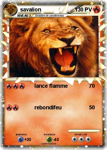 Pokemon savalion