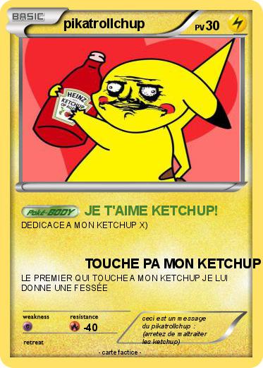 Pokemon pikatrollchup