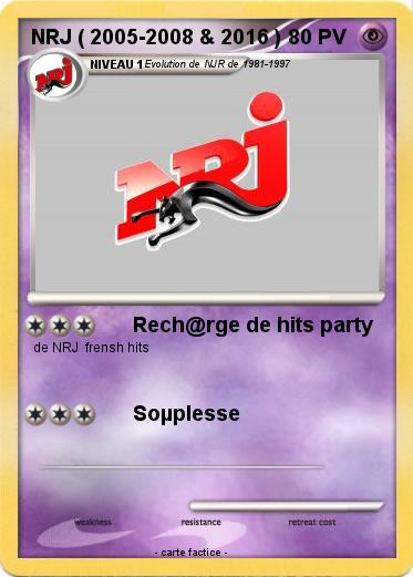 Pokemon NRJ ( 2005-2008 & 2016 )