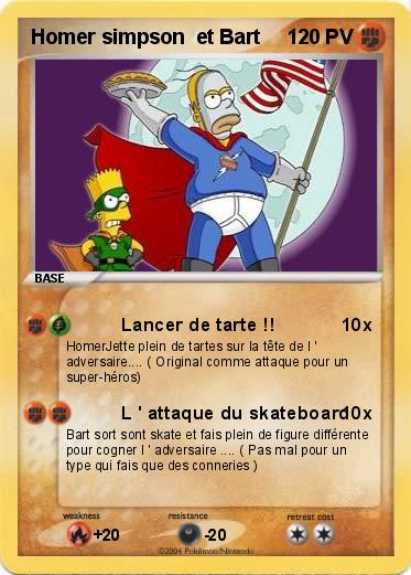 Pokemon Homer simpson  et Bart 