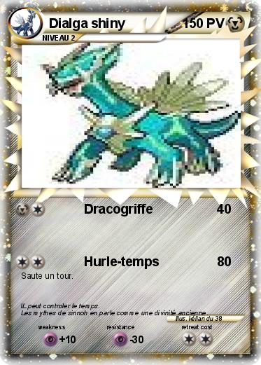 Pokemon Dialga shiny