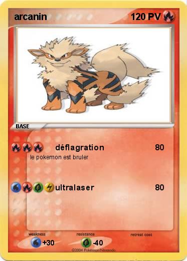 Pokemon arcanin