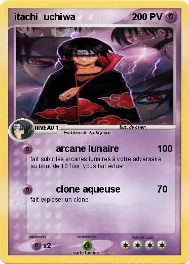 Pokemon itachi  uchiwa