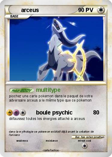 Pokemon arceus