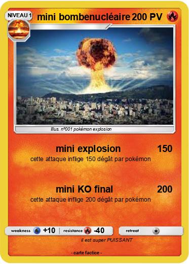 Pokemon mini bombenucléaire