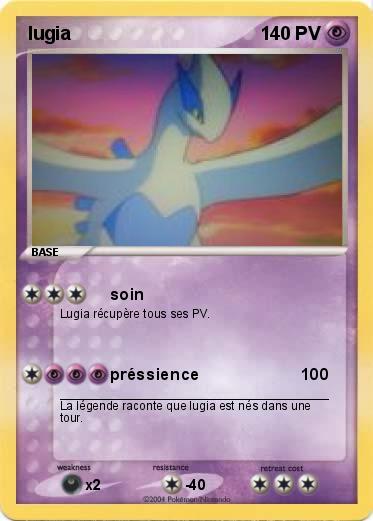 Pokemon lugia