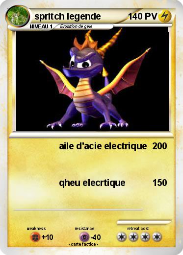 Pokemon spritch legende