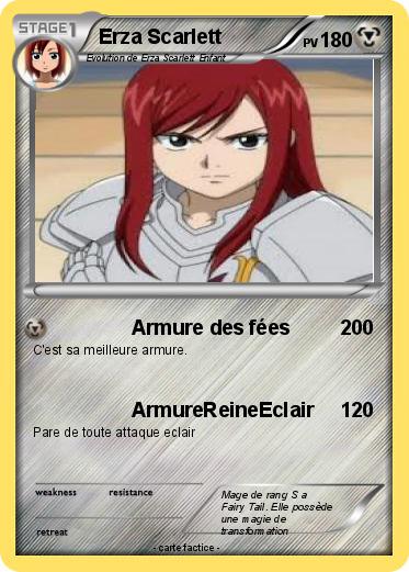 Pokemon Erza Scarlett