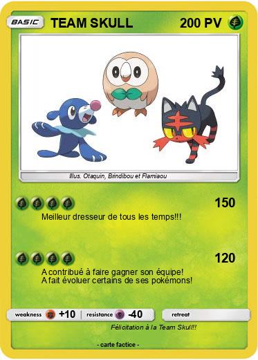 Pokemon TEAM SKULL