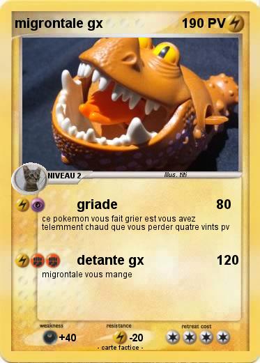 Pokemon migrontale gx