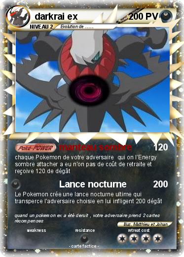 Pokemon darkrai ex