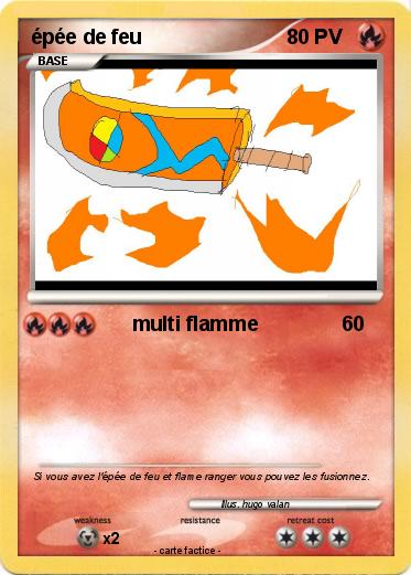 Pokemon épée de feu
