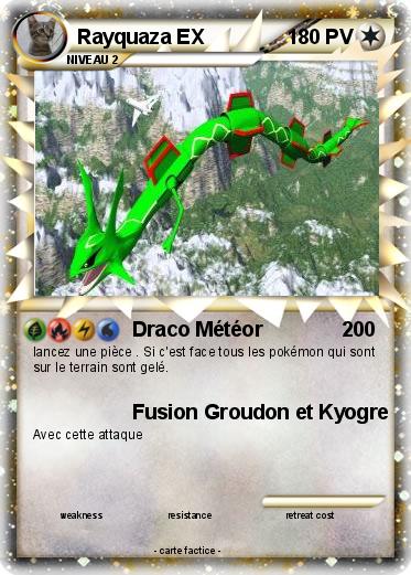 Pokemon Rayquaza EX