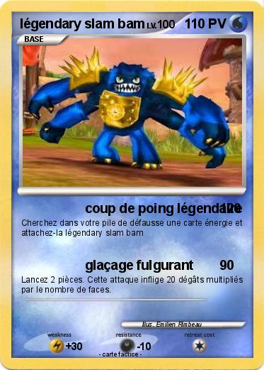 Pokemon légendary slam bam