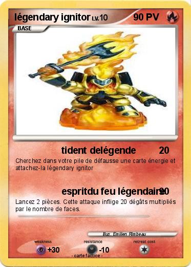 Pokemon légendary ignitor